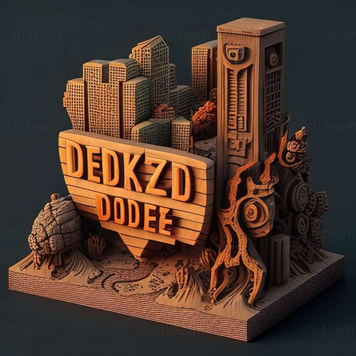 3D модель Игра Защита города зомби 2 (STL)